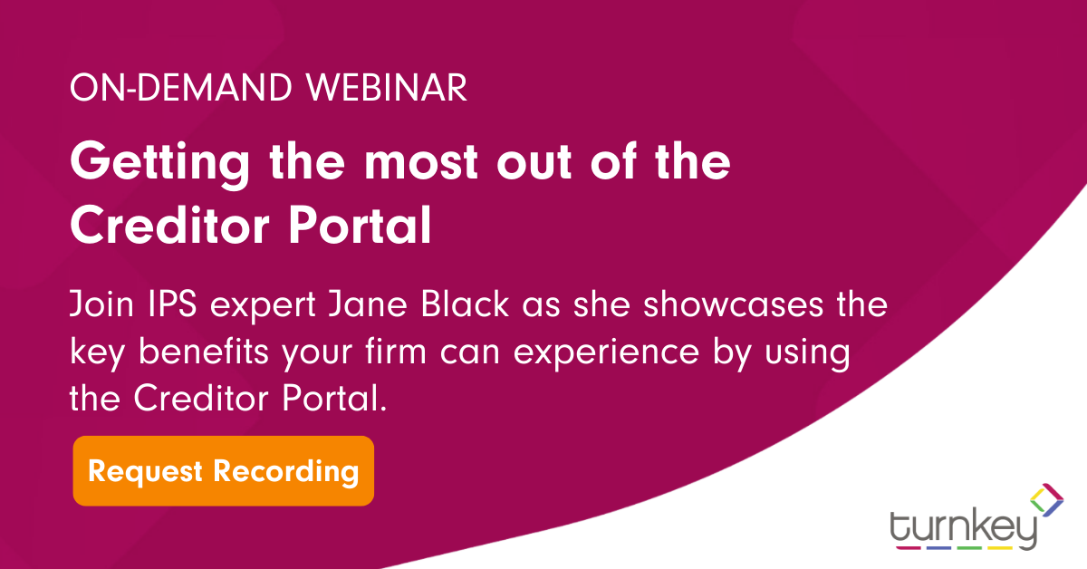 Getting the most from the Creditor Portal-Webinar