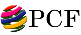 PCF logo globe